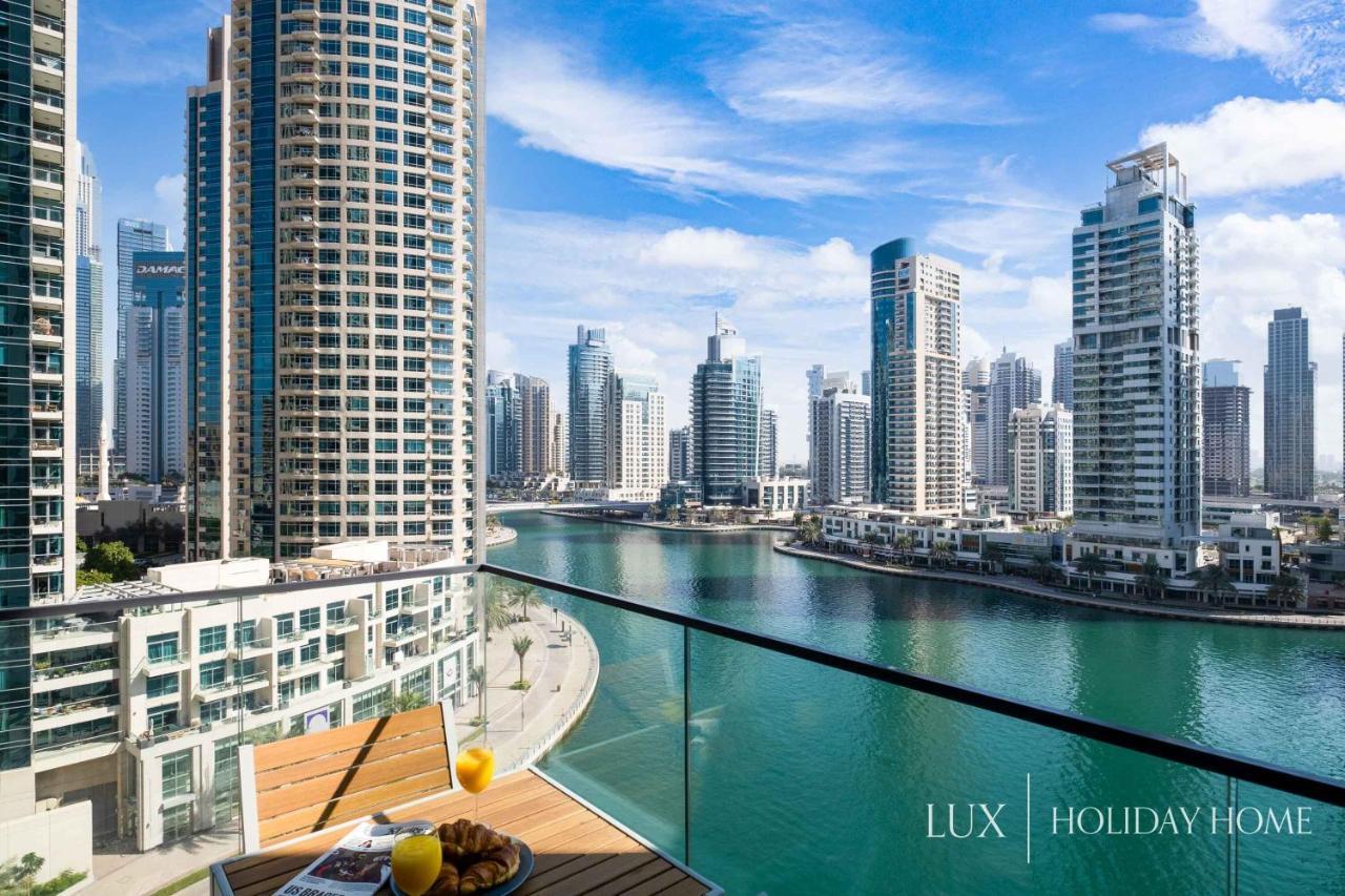 Lux - Contemporary Suite With Full Marina View Dubai Buitenkant foto