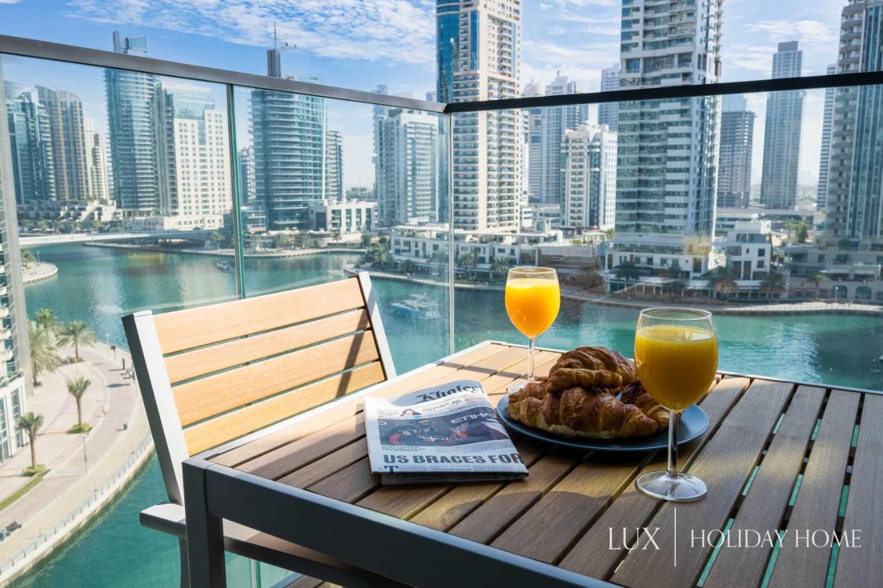 Lux - Contemporary Suite With Full Marina View Dubai Buitenkant foto