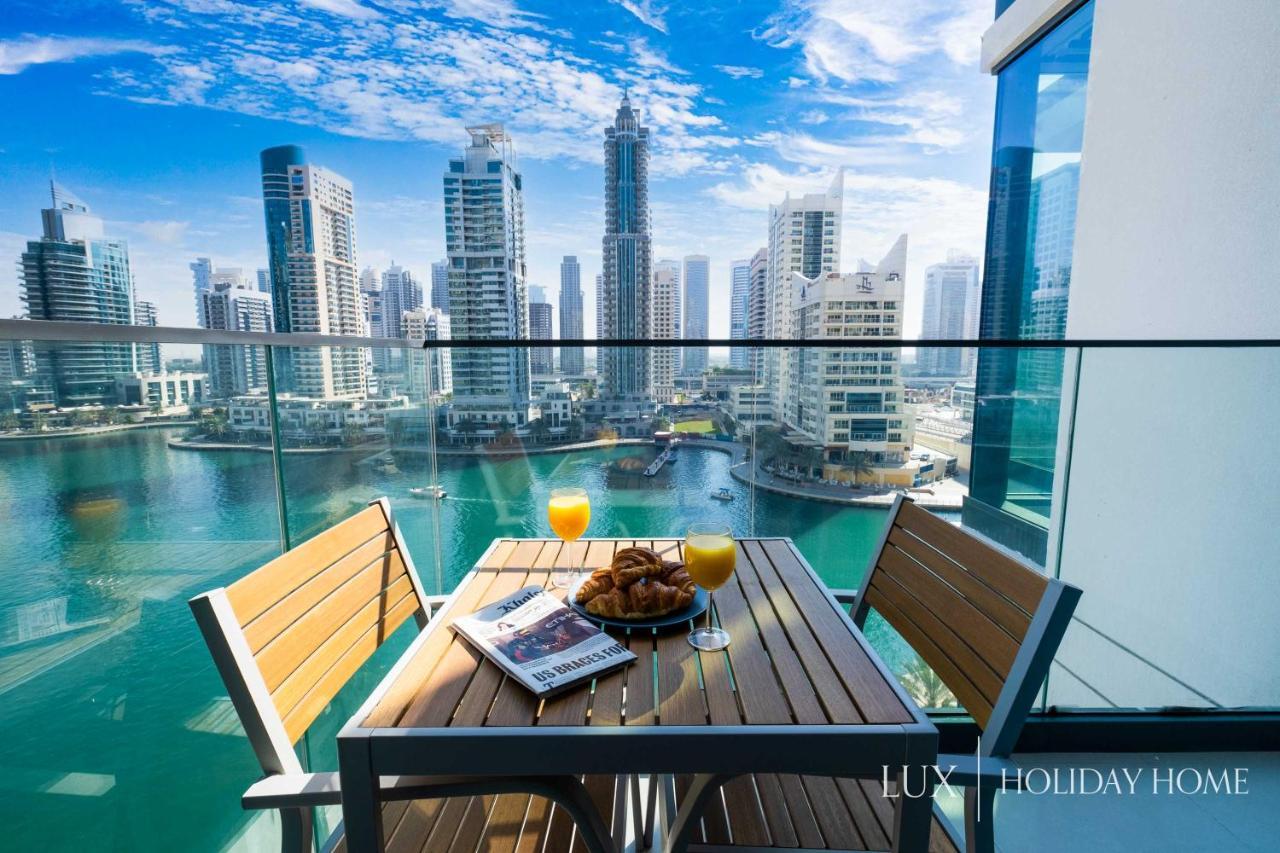 Lux - Contemporary Suite With Full Marina View Dubai Buitenkant foto