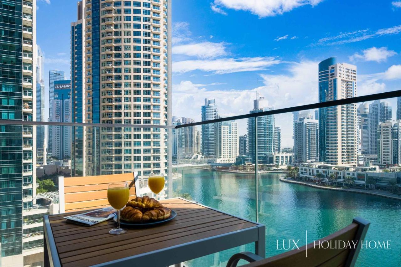 Lux - Contemporary Suite With Full Marina View Dubai Buitenkant foto