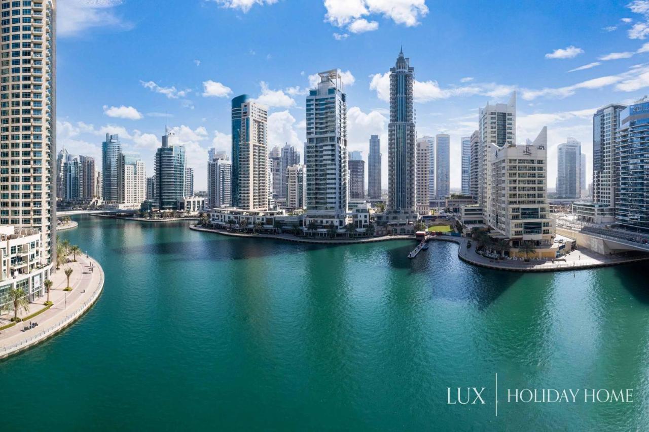 Lux - Contemporary Suite With Full Marina View Dubai Buitenkant foto