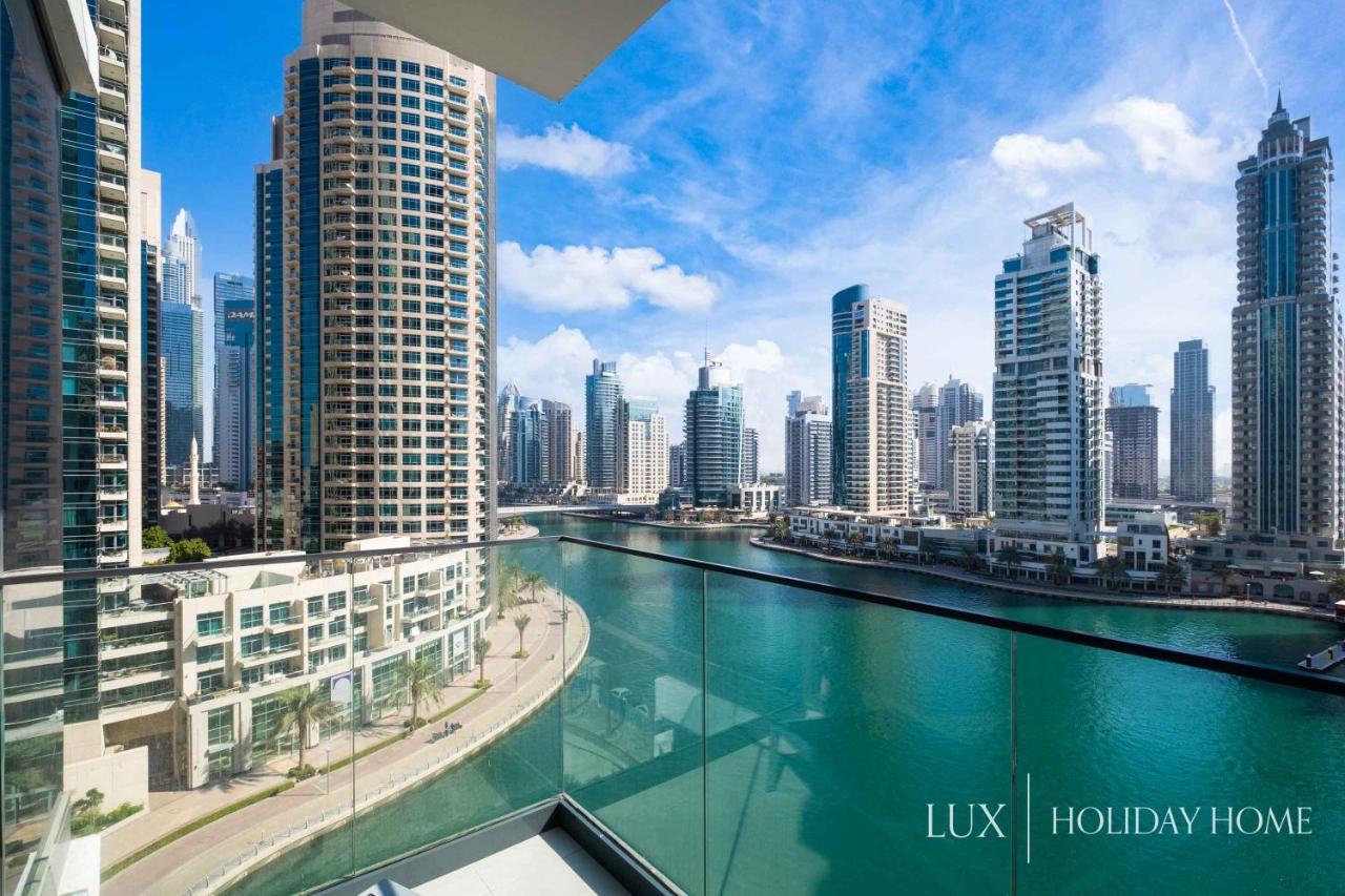 Lux - Contemporary Suite With Full Marina View Dubai Buitenkant foto