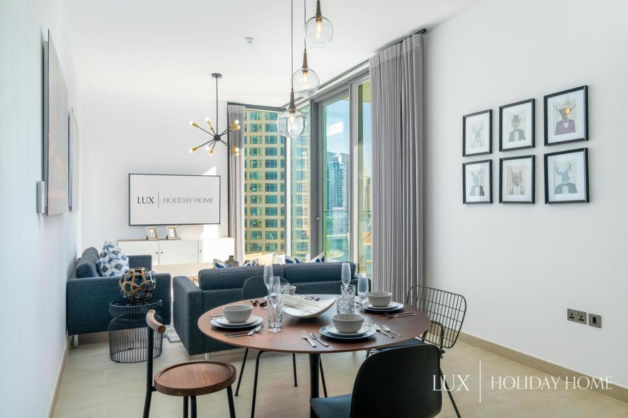 Lux - Contemporary Suite With Full Marina View Dubai Buitenkant foto