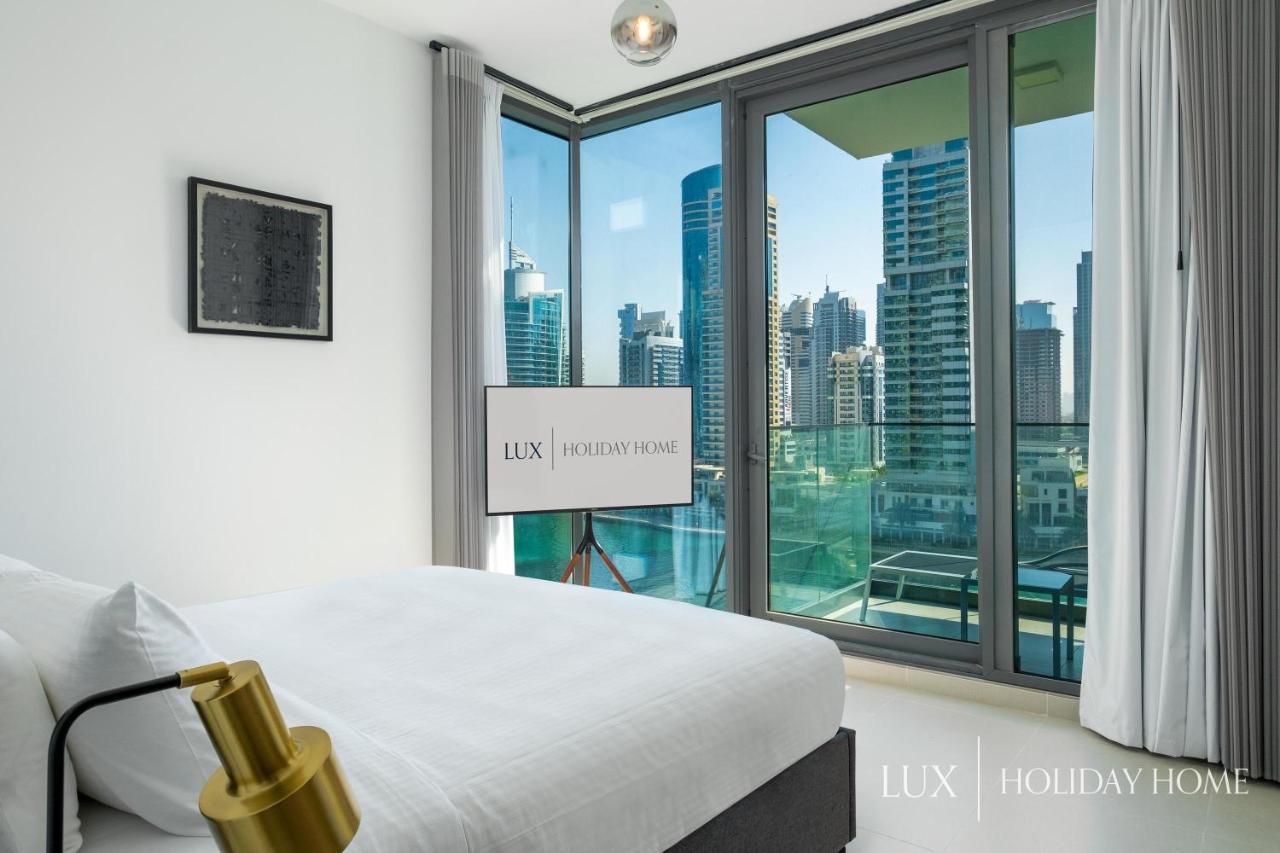 Lux - Contemporary Suite With Full Marina View Dubai Buitenkant foto