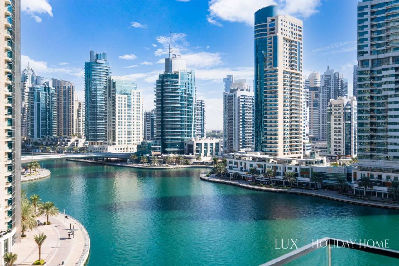Lux - Contemporary Suite With Full Marina View Dubai Buitenkant foto